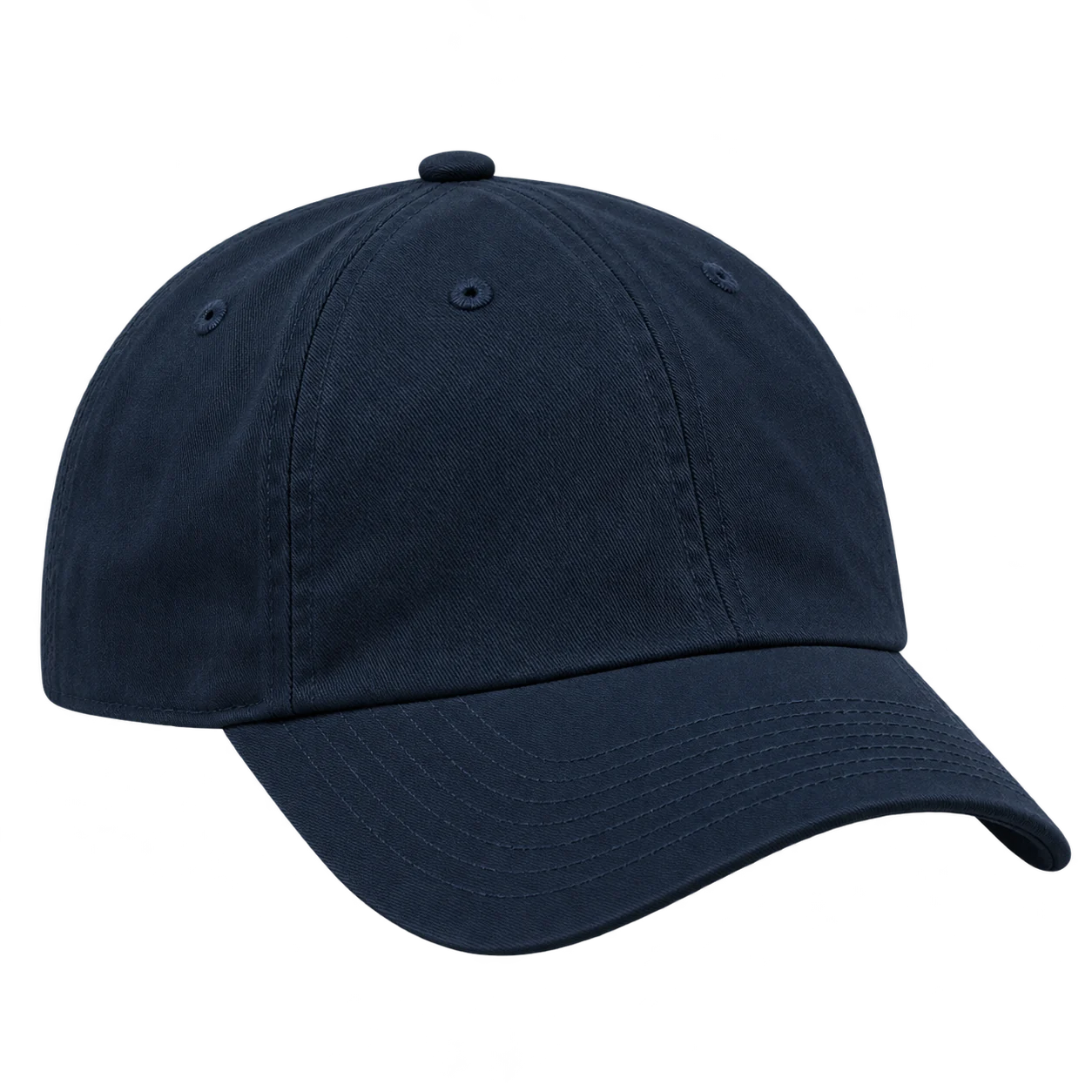 Concept mockup of a navy Average Man baseball cap