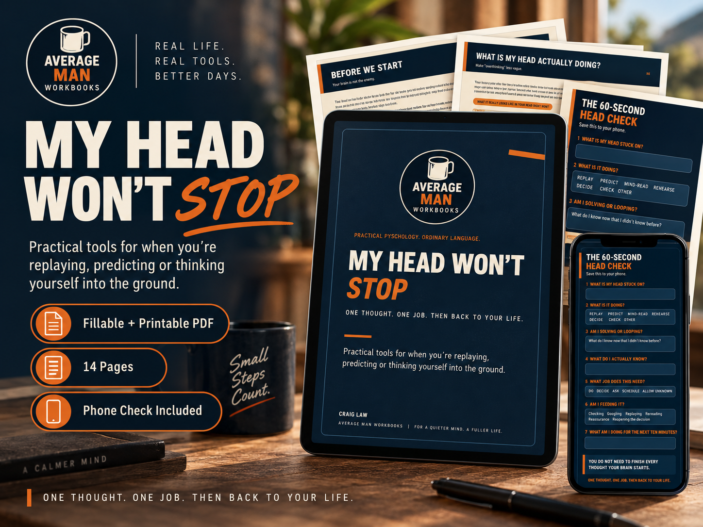 My Head Won’t Stop digital toolkit